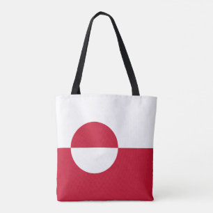 Grönlandflagge Tasche