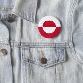Grönländische Flagge Button (Beispiel)