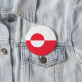 Grönländische Flagge Button (Beispiel)