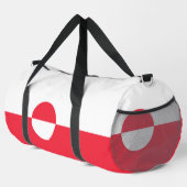 Grönländische Flagge Duffle Bag (Rechte Ecke)