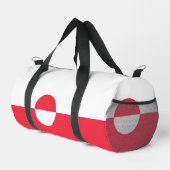 Grönländische Flagge Duffle Bag (Rechte Ecke)