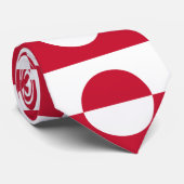 Grönländische Flagge Krawatte (Gerollt)