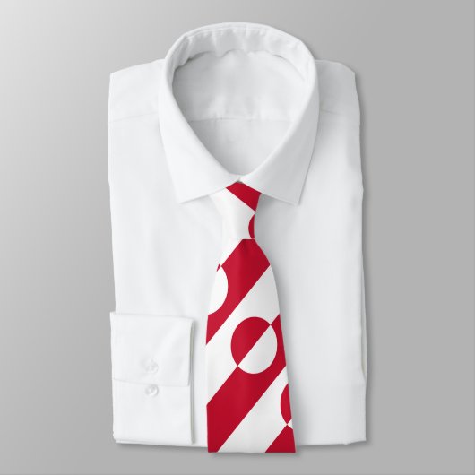 Grönländische Flagge Krawatte (Gebunden)