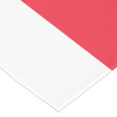 Grönländische Flagge Kurzer Tischläufer (Ecke)