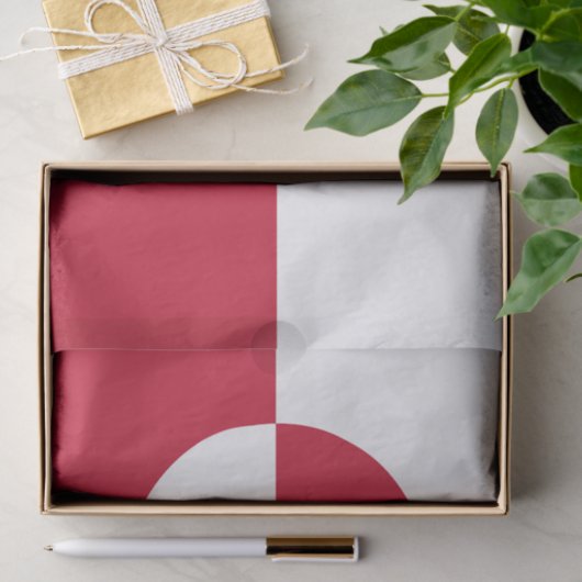 Grönländische Flagge Seidenpapier (Geschenk)