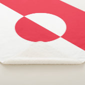 Grönländische Flagge Sherpadecke (3/4)