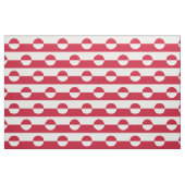 Grönländische Flagge Stoff (Fat Quarter (45,7 x 55,9 cm))