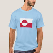 Grönländische Flagge T-Shirt (Vorderseite)