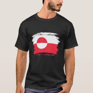 Grönländische Flagge T-Shirt