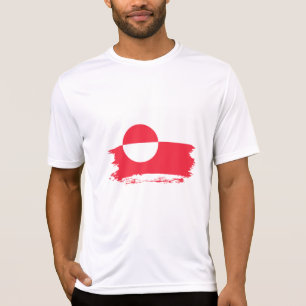 Grönländische Flagge T-Shirt