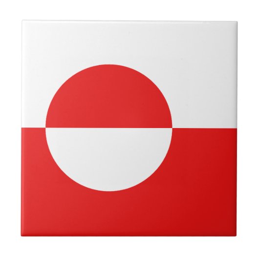 Grönländische Keramik Fliese (Vorderseite)