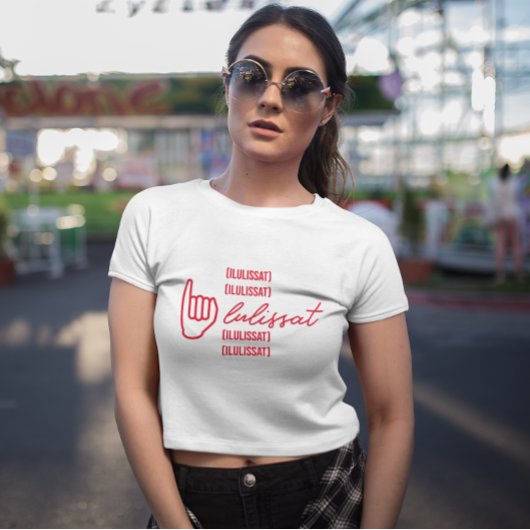 grönländische Zeichensprache I für Ilulissat T-Shirt