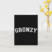 Gronzy _1 karte (Gelbe Blume)