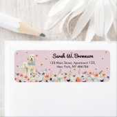 Groodle Goldendoodle Rosa Blume (Insitu)