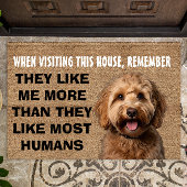 Groodle personalisiert Doormat Fußmatte