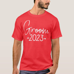 Groom 2023 für Hochzeit oder Junggesellen T-Shirt