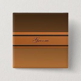 Groom Autumn Blume Solid Button