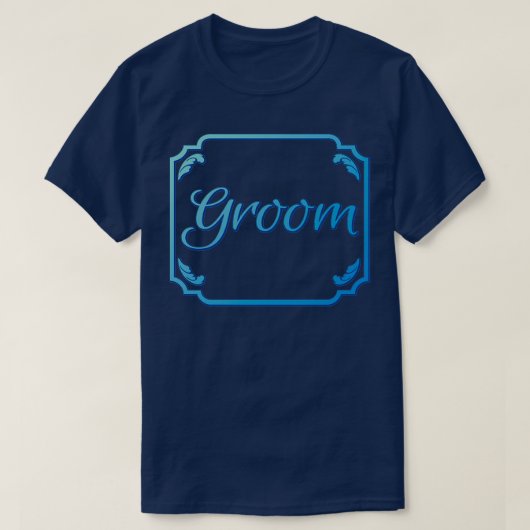 Groom Bachelor Party Geschenk Coole Hochzeitsfeier T-Shirt (Design vorne)