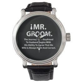 Groom Bachelor Party Geschenke Armbanduhr