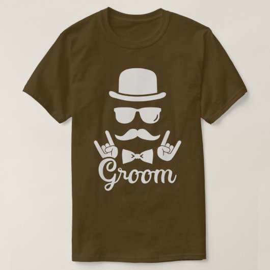 Groom bachelor Party Groom Geschenk für Männer Wed T-Shirt (Design vorne)