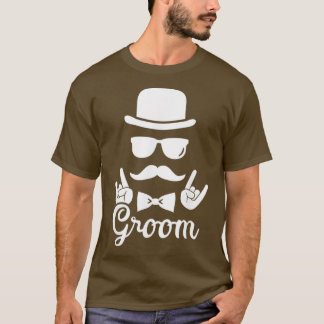 Groom bachelor Party Groom Geschenk für Männer Wed T-Shirt