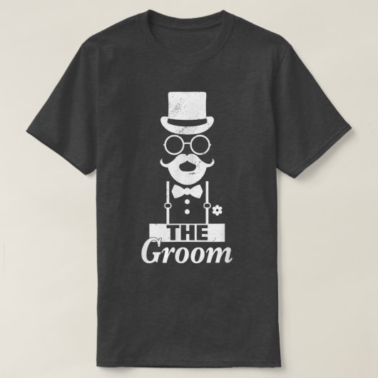 Groom Bachelor Party T-Shirt (Design vorne)