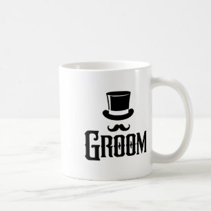 Groom Bachelor Party Top Hat Wedding Funny Matchin Kaffeetasse