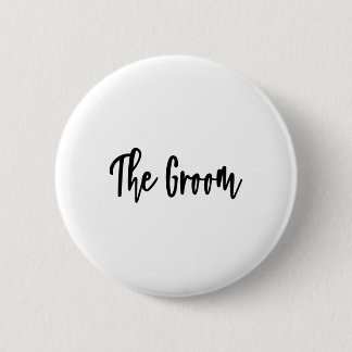 Groom - Bachelor Party Vorbereitung Hochzeitstag Button