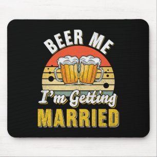 Groom Bachelor versorgt Party Hochzeit Mousepad