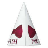 Groom Bow Krawatte Krawatte Bachelor Party Hochzei Partyhütchen (Rückseite)