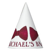 Groom Bow Krawatte Krawatte Bachelor Party Hochzei Partyhütchen (Links)