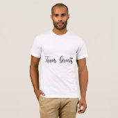 Groom Bowtie Wedding Bachelor T-Shirt (Vorne ganz)