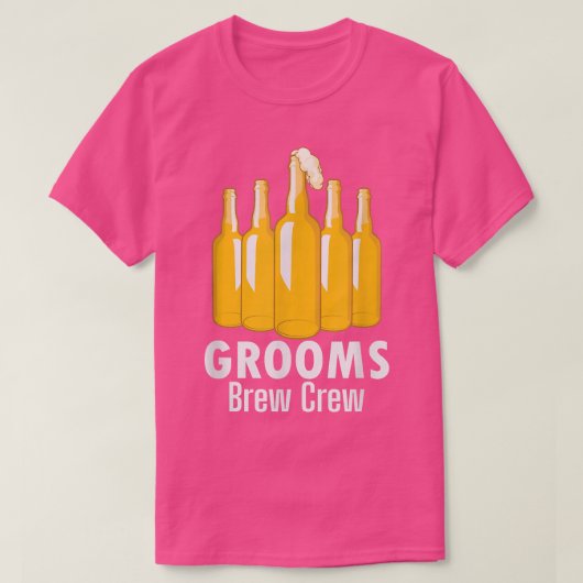 Groom Brew-Crew T-Shirt (Design vorne)