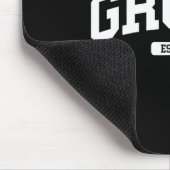 Groom Bride 2025 Just Married Couples Verlobung W Mousepad (Ecke)