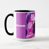 Groom Bride Coffee Tasse (Links)