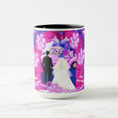 Groom Bride Coffee Tasse (Zentrum)