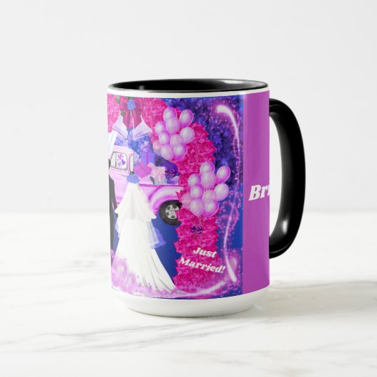 Groom Bride Coffee Tasse (VorderseiteRechts)