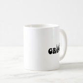 Groom Bride Skeleton Gothic Halloween Wedding Bach Kaffeetasse (VorderseiteRechts)