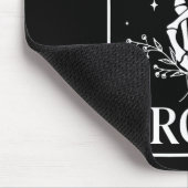Groom Bride Skeleton Rock Hand Paare Wedding Hal Mousepad (Ecke)