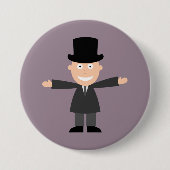 Groom Button (Vorderseite)