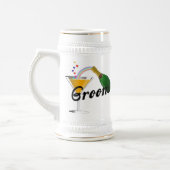 Groom Champagne Toast Bierglas (Links)