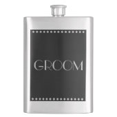 Groom Classic Flask Flachmann (Vorderseite)