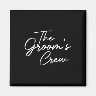 Groom Crew Bachelor Party Trauzeugen Stag Group Ou Magnet