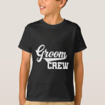 Groom Crew Trauzeuge Bachelor Party Hochzeit Group T-Shirt<br><div class="desc">Groom Crew Trauzeuge Bachelor Party Wedding Group Matching T</div>