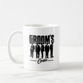 Groom Crew Trauzeugen Team Bachelor Party Kaffeetasse (Links)