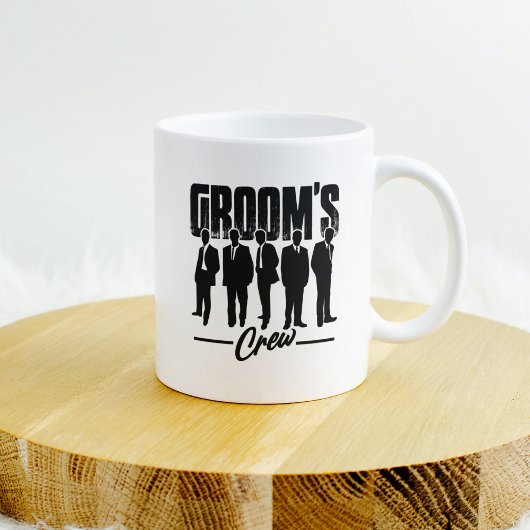 Groom Crew Trauzeugen Team Bachelor Party Kaffeetasse
