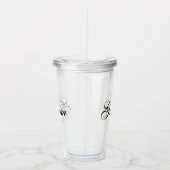 Groom Custom Changeable Geschenk Hochzeit Acryltrinkbecher (Rechts)