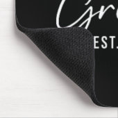Groom Est. 2025 - Matching Getting Ready Bride Gro Mousepad (Ecke)