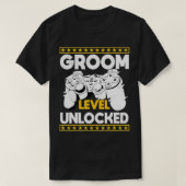 Groom Fianc Bachelors Party Gaming Trauzeuge Gamer T-Shirt (Design vorne)
