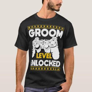Groom Fianc Bachelors Party Gaming Trauzeuge Gamer T-Shirt